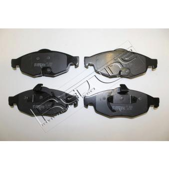 Jeu de 4 plaquettes de frein avant RED-LINE OEM 5018942AA