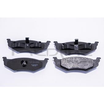 Jeu de 4 plaquettes de frein arrière RED-LINE [27CH017]