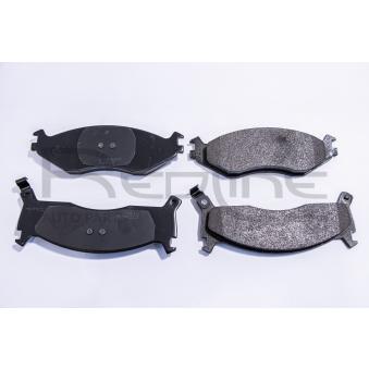 Jeu de 4 plaquettes de frein avant RED-LINE OEM 4423725