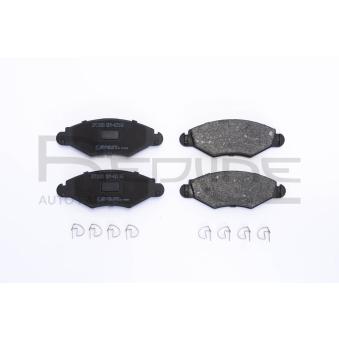 Jeu de 4 plaquettes de frein avant RED-LINE [27CI000]