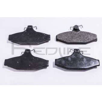 Jeu de 4 plaquettes de frein arrière RED-LINE OEM 14091368