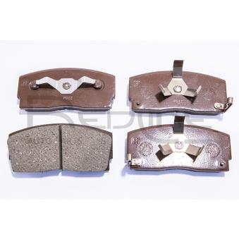 Jeu de 4 plaquettes de frein avant RED-LINE OEM 0449187103