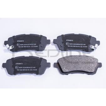 Jeu de 4 plaquettes de frein avant RED-LINE OEM 4465B1320 Jeu de 4 plaquettes de frein avant RED-LINE OEM 4465B1320