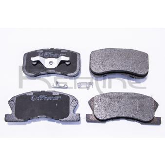 Jeu de 4 plaquettes de frein avant RED-LINE OEM 0449197403