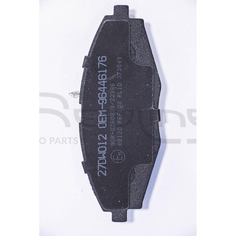 Jeu de 4 plaquettes de frein avant RED-LINE 27DW012 - Visuel 1