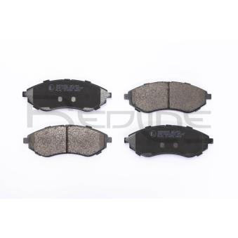 Jeu de 4 plaquettes de frein avant RED-LINE [27DW013]