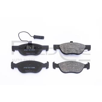 Jeu de 4 plaquettes de frein avant RED-LINE [27FT007]