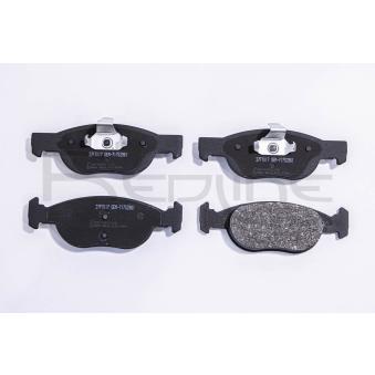 Jeu de 4 plaquettes de frein avant RED-LINE [27FT017]