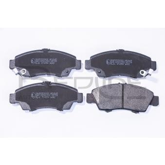 Jeu de 4 plaquettes de frein avant RED-LINE OEM 45022S04E50