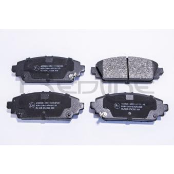 Jeu de 4 plaquettes de frein avant RED-LINE OEM 45022S1AE80