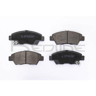 Jeu de 4 plaquettes de frein avant RED-LINE [27HO029]