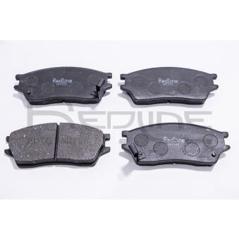 Jeu de 4 plaquettes de frein avant RED-LINE OEM 45022SF0525