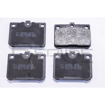 Jeu de 4 plaquettes de frein avant RED-LINE OEM MB193425
