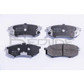 Jeu de 4 plaquettes de frein arrière RED-LINE OEM 58302M2A00