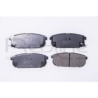 Jeu de 4 plaquettes de frein arrière RED-LINE OEM 583023EE00