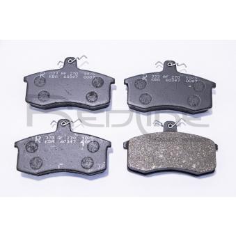 Jeu de 4 plaquettes de frein avant RED-LINE OEM 21083501089
