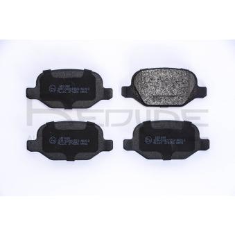 Jeu de 4 plaquettes de frein arrière RED-LINE OEM 71772816