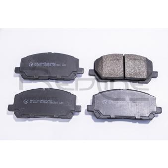 Jeu de 4 plaquettes de frein avant RED-LINE OEM 0446548020