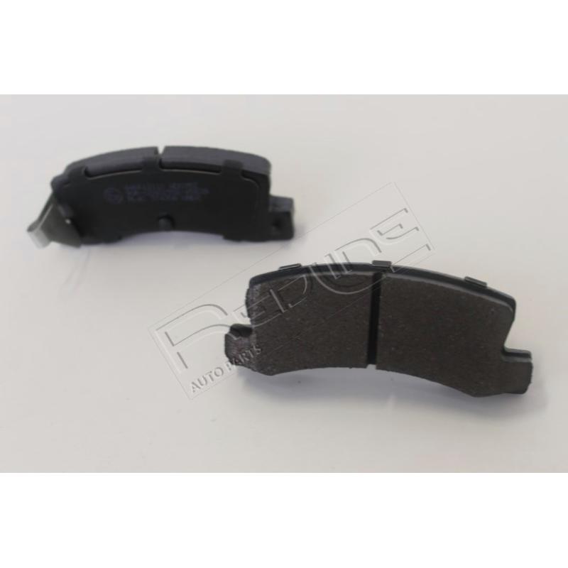 Jeu de 4 plaquettes de frein arrière RED-LINE 27LX004 - Visuel 1