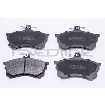 Jeu de 4 plaquettes de frein avant RED-LINE OEM MR407944