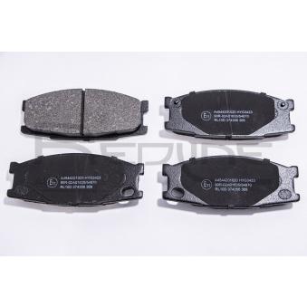 Jeu de 4 plaquettes de frein avant RED-LINE OEM A4544201020