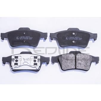 Jeu de 4 plaquettes de frein arrière RED-LINE 27MZ014 pour SEAT LEON 1.5 dCi - 110cv