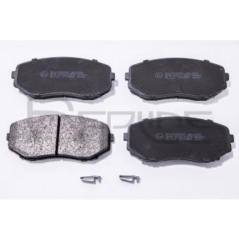 Jeu de 4 plaquettes de frein avant RED-LINE OEM EHY43328Z