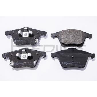 Jeu de 4 plaquettes de frein avant RED-LINE OEM GPYA3323ZD