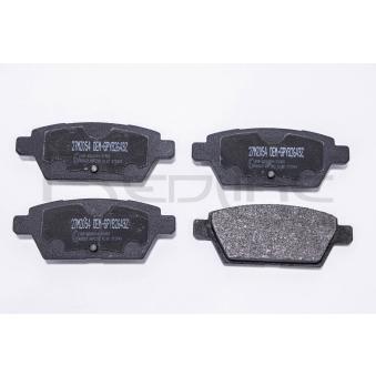 Jeu de 4 plaquettes de frein arrière RED-LINE OEM GPYA2648ZD