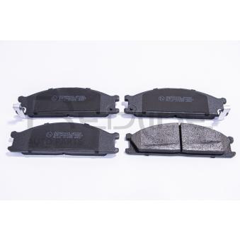 Jeu de 4 plaquettes de frein avant RED-LINE OEM 4106032G92 Jeu de 4 plaquettes de frein avant RED-LINE OEM 4106032G92