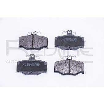 Jeu de 4 plaquettes de frein arrière RED-LINE OEM 44060BM426