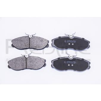 Jeu de 4 plaquettes de frein avant RED-LINE [27NI013]