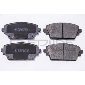 Jeu de 4 plaquettes de frein avant RED-LINE OEM 45022S1AE51