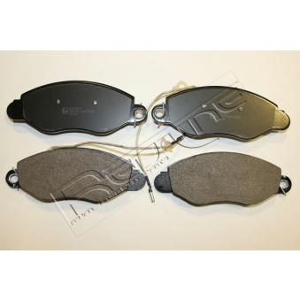 Jeu de 4 plaquettes de frein avant RED-LINE [27NI019]