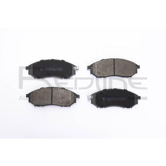 Jeu de 4 plaquettes de frein avant RED-LINE OEM D10605X00A Jeu de 4 plaquettes de frein avant RED-LINE OEM D10605X00A