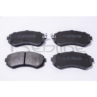 Jeu de 4 plaquettes de frein arrière RED-LINE OEM D4060VC090