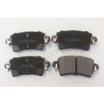 Jeu de 4 plaquettes de frein arrière RED-LINE OEM 4403467