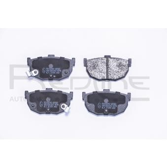 Jeu de 4 plaquettes de frein arrière RED-LINE OEM 5830228A01