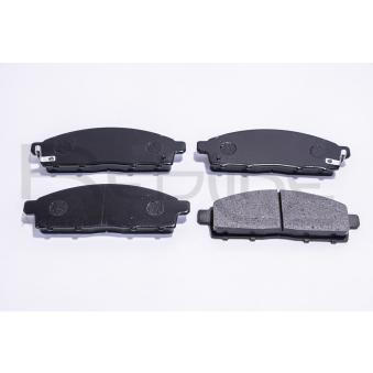 Jeu de 4 plaquettes de frein avant RED-LINE OEM D1060JX50B