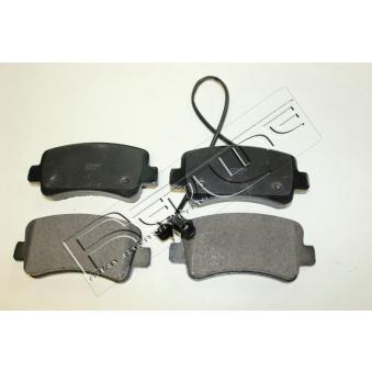 Jeu de 4 plaquettes de frein arrière RED-LINE OEM 4406000Q0H