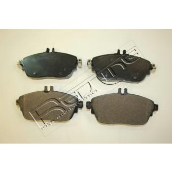 Jeu de 4 plaquettes de frein avant RED-LINE OEM 0084200620
