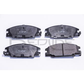 Jeu de 4 plaquettes de frein avant RED-LINE [27OP000]