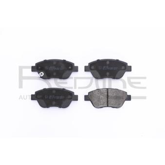 Jeu de 4 plaquettes de frein avant RED-LINE OEM 93191698