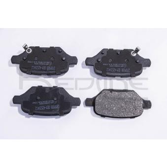 Jeu de 4 plaquettes de frein arrière RED-LINE OEM 42539412
