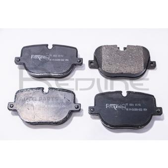Jeu de 4 plaquettes de frein arrière RED-LINE OEM LR025739