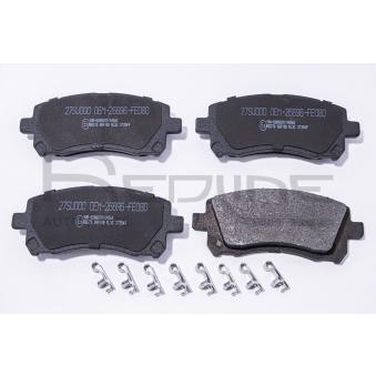 Jeu de 4 plaquettes de frein avant RED-LINE OEM 26296AE220