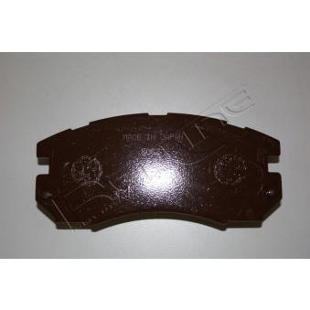Jeu de 4 plaquettes de frein avant RED-LINE OEM 26296FA041