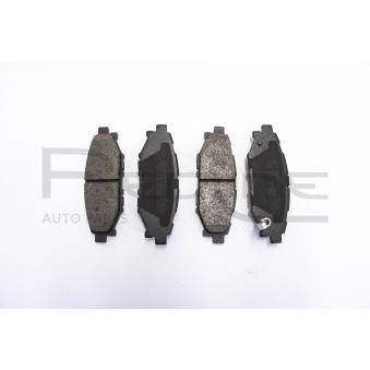 Jeu de 4 plaquettes de frein arrière RED-LINE [27SU015]