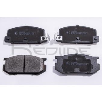 Jeu de 4 plaquettes de frein avant RED-LINE OEM 725191075