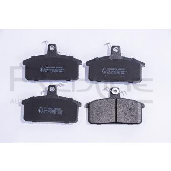 Jeu de 4 plaquettes de frein avant RED-LINE OEM 2992579